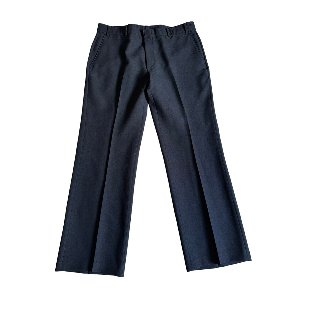 VTG LEVIS Action Men's Slacks WP 3624 Pants Disco Leisure Blue Sz 38 NO Size Tag
